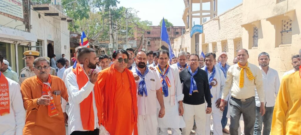 जिले में धूम धाम से मनाई गई अंबेडकर जयंती
