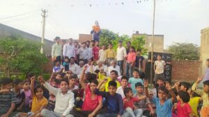 धौलपुर जिले के अंबेडकर पार्क में धूमधाम से मनाई गई डॉ. भीमराव अंबेडकर की जयंती