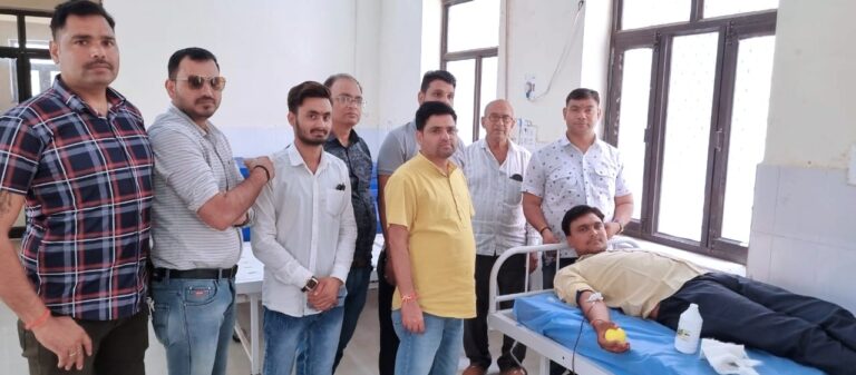 नेता प्रतिपक्ष राजेंद्र राठौड़ ने किया रक्तदान शिविर का वर्चुअल उद्घाटन