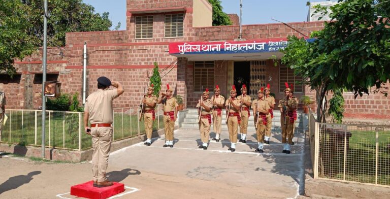 कार्मिक विभाग के आईजी ने किया धौलपुर का दौरा