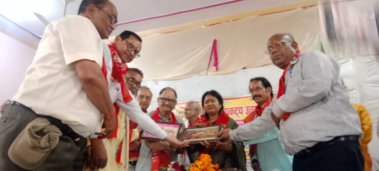 अखिल भारतीय चित्रांश वंशज महासभा धौलपुर ने मनाया चित्रगुप्त भगवान का प्राकट्य दिवस