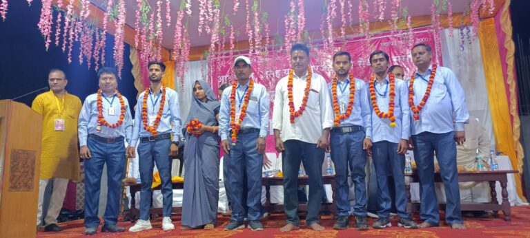 निर्माणाधीन अपना घर आश्रम अवलोकन एवं आम सभा का आयोजन