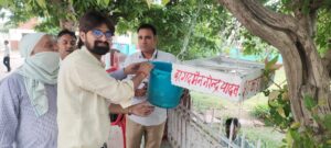 जीव दया अभियान : गर्मी के मौसम में परिंडा पक्षियों के लिए राहत देते है-गौरव पराशर