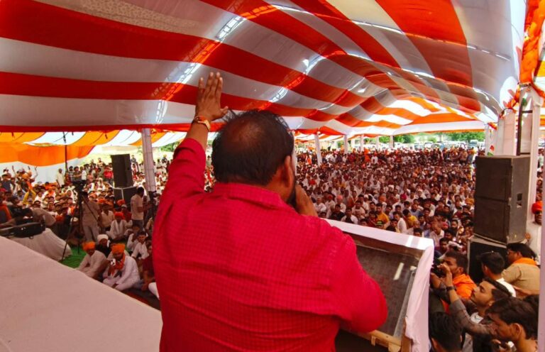 सोवरन सिंह सिकरवार , मेघराज सिंह शेखावत ने महाराणा प्रताप की प्रतिमा के लिए 51 हजार की राशि प्रदान की