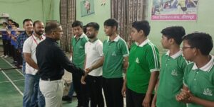 न्यू एरा स्कूल की इंटर हाउस बैडमिंटन प्रतियोगिता का शुभारंभ