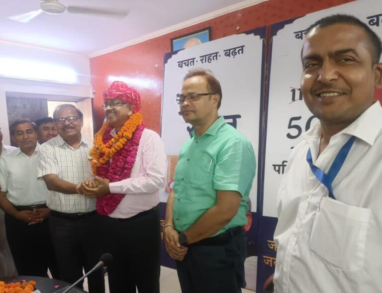 एडीपीसी मुकेश गर्ग का विदाई समारोह आयोजित