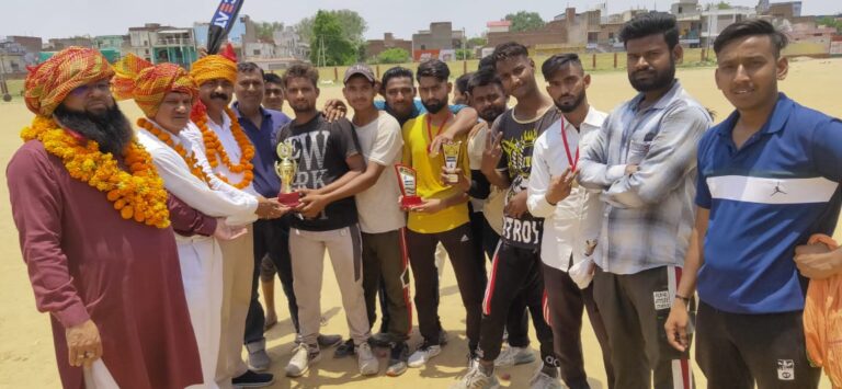 ब्लैक हंटर क्रिकेट वार्ड कप का हुआ समापन