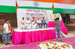 एबीवीपी ने मनाया स्थापना दिवस ,किया सामुहिक वंदे-मातरम का गायन