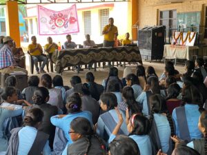 बेटी बचाओ बेटी पढ़ाओ व सुशिक्षित बचपन के तहत संगोष्ठी का आयोजन