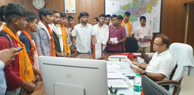 जोधपुर गैंगरेप के आरोपियों को मिले कठोरतम दंड,एबीवीपी ने दिया कलेक्टर को ज्ञापन