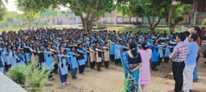 स्कूली छात्राओं ने ली समाज को तंबाकू मुक्त करने की शपथ,विभिन्न प्रतियोगिताओं का भी हुआ आयोजन