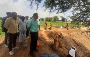 जिला कलक्टर ने किया मनरेगा कार्यों का किया निरीक्षण