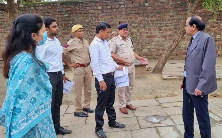 जिला एवं सेशन न्यायाधीश सतीश चंद ने किया जिला कारागृह का निरीक्षण