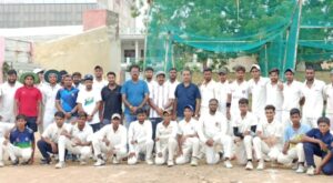 23 वर्षीय क्रिकेट खिलाड़ियों ने दिखाया दम,राज्य स्तरीय सीनियर क्रिकेट चैंपियनशिप के लिए ट्रायल आयोजित