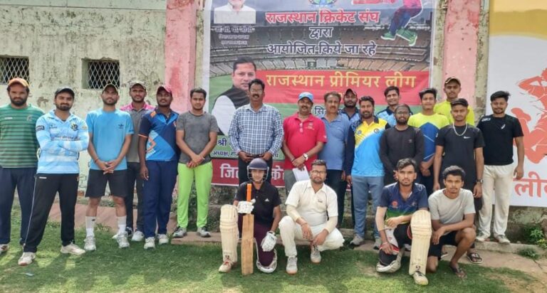 राजस्थान प्रीमियर लीग के लिए ट्रायल का आयोजन,क्रिकेट खिलाड़ियों ने दिखाया दम