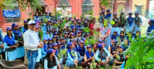 मेरी माटी-मेरा देश,माटी को नमन-वीरों को वंदन के ध्येय के साथ एनएसएस शिविर आयोजित, पेड़ लगाकर बालिकाओं ने दिया प्रकृति बचाओ का संदेश