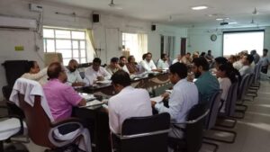 स्वीप गतिविधियों के संबंध में जिला निर्वाचन अधिकारी की बैठक