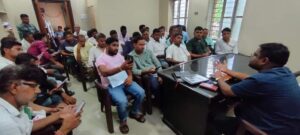 स्वीप अंतर्गत मनरेगा मेट का किया आमुखीकरण