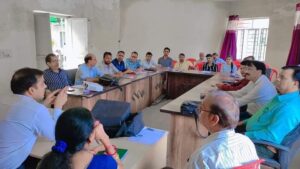 स्वीप गतिविधियों के अन्तर्गत कार्यशाला का आयोजन