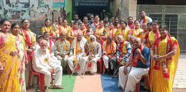 अंतर्राष्ट्रीय वृद्धजन दिवस पर सम्मान समारोह का आयोजन