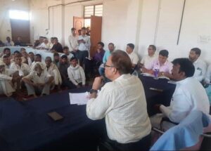 जिला कलक्टर की अध्यक्षता में ग्राम पंचायत मौरोली में जनसुनवाई