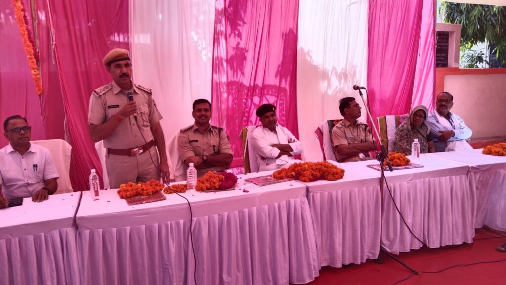 बाड़ी शहर की सुरक्षा व्यवस्था हेतु लगे सीसीटीवी कैमरेविधायक मलिंगा ने किया उद्घाटन