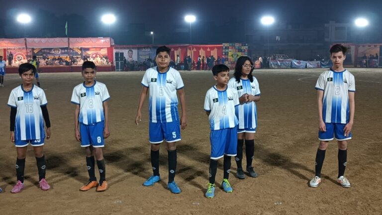 शहीद भगत सिंह फुटबॉल बेबी लीग का समापन आज