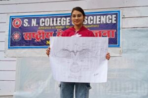 एन एस एस शिविर में चौथे दिन बिभिन्न प्रतियोगिता आयोजित