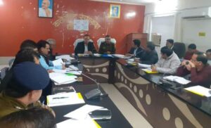 जिला स्तरीय सड़क सुरक्षा विशेष टास्क फॉर्स एवं सड़क सुरक्षा समिति की बैठक आयोजित