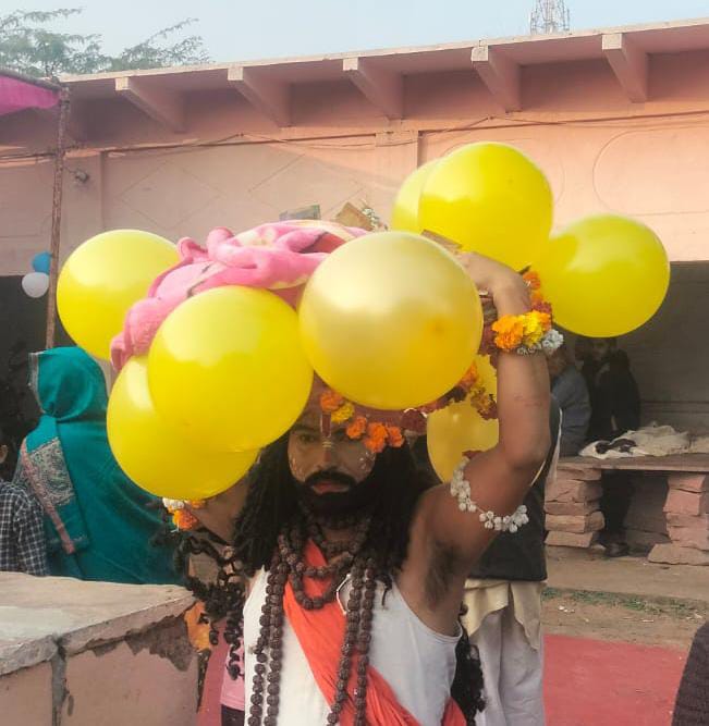 श्रीमद् भागवत कथा में कृष्ण जन्म पर झूम उठे श्रद्धालु