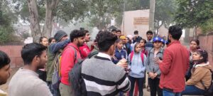 शिवरार्थियो ने किये ऐतिहासिक स्थल का भ्रमण