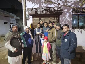 युवा नेता हरेन्द्र परमार ने आम जनता के साथ मनाया अपना जन्मदिन