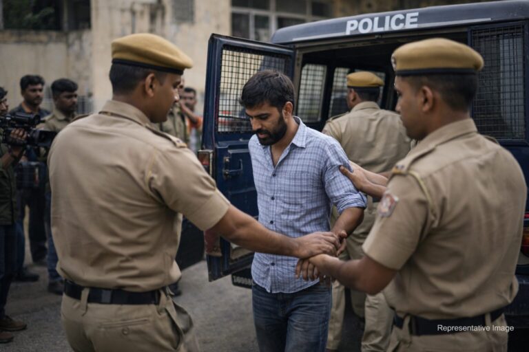 धौलपुर पुलिस द्वारा वांछित आरोपी की गिरफ्तारी की कार्रवाई