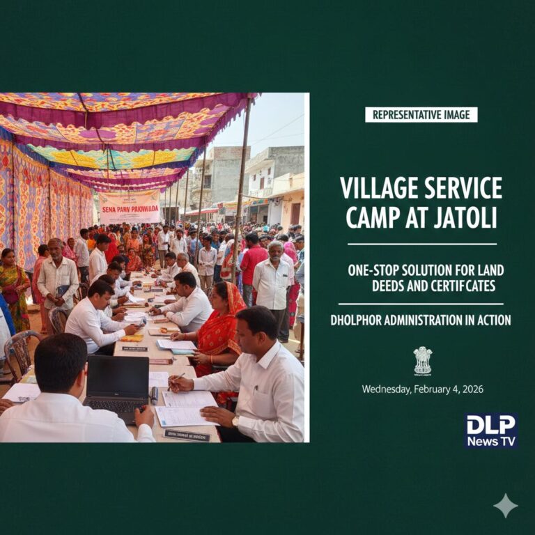 धौलपुर: जाटोली ग्राम पंचायत में लगा ग्रामीण सेवा शिविर, एक ही छत के नीचे सुलझीं दर्जनों समस्याएं