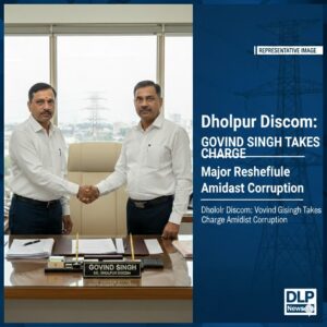 एसीबी की कार्रवाई के बाद खाली हुए पद पर बाड़ी XEN को मिली अतिरिक्त जिम्मेदारी। कार्यवाहक SE ने कार्यभार संभालते ही अधिकारियों को दिए पारदर्शिता के निर्देश।