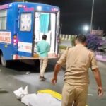 फ़िरोज़बाद: सिरसागंज में नेशनल हाईवे पर भीषण हादसा, शनि मंदिर के पास अज्ञात वाहन ने युवक को कुचला, पहचान के प्रयास जारी