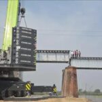 काली नदी पुल पर 10 स्पानों की रीगर्डरिंग का कार्य सफल: शिकोहाबाद-फर्रुखाबाद रेल खंड पर अब सरपट दौड़ेंगी ट्रेनें